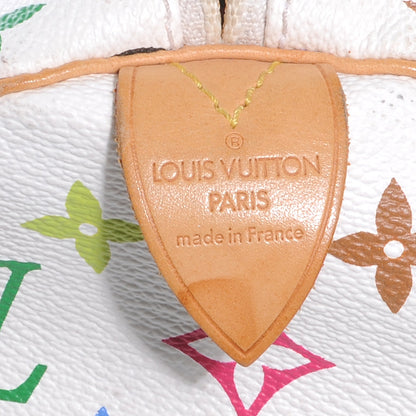 Louis Vuitton Monogram Multicolor Keepall 45 White 9 of 9