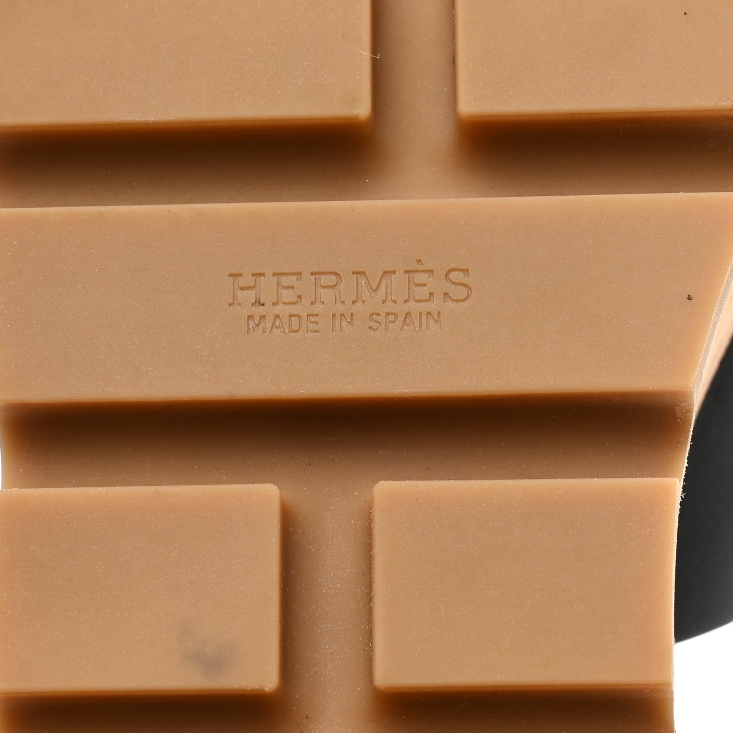 Hermes Calfskin Cork Eze 30 Sandals 37 Black 8 of 10