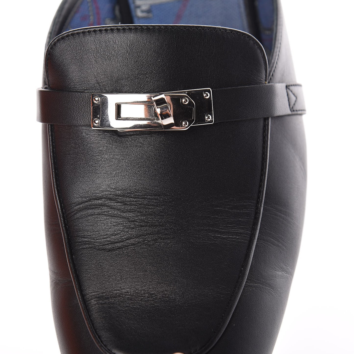 Calfskin Oz Mules 41 Black