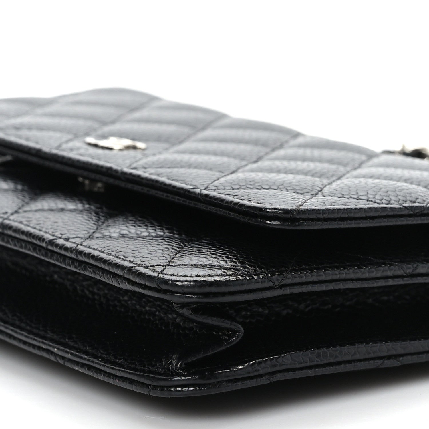 Chanel Caviar Quilted Wallet on Chain WOC Black 10 of 10