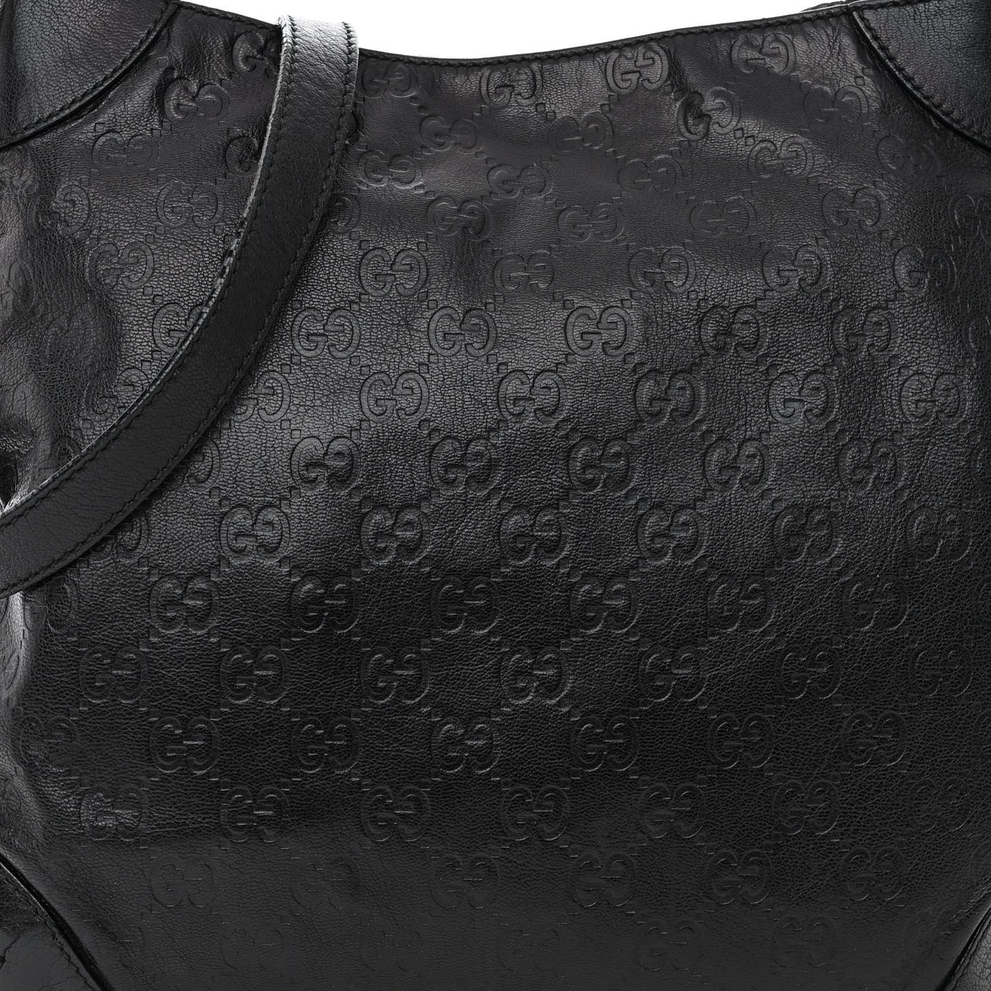Guccissima Hobo Black