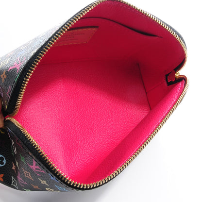 Louis Vuitton Monogram Multicolor Cosmetic Pouch Black Grenade 5 of 8