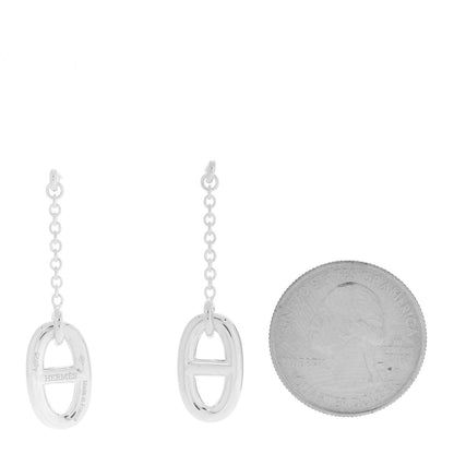 Hermes Sterling Silver Farandole Drop Earrings 2 of 6