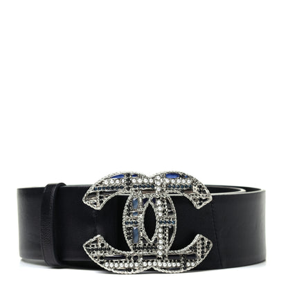Chanel Calfskin Pearl Resin CC Chain Belt 90 36 1 of 7