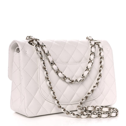 Chanel Caviar Quilted Small Double Flap White 3 of 11