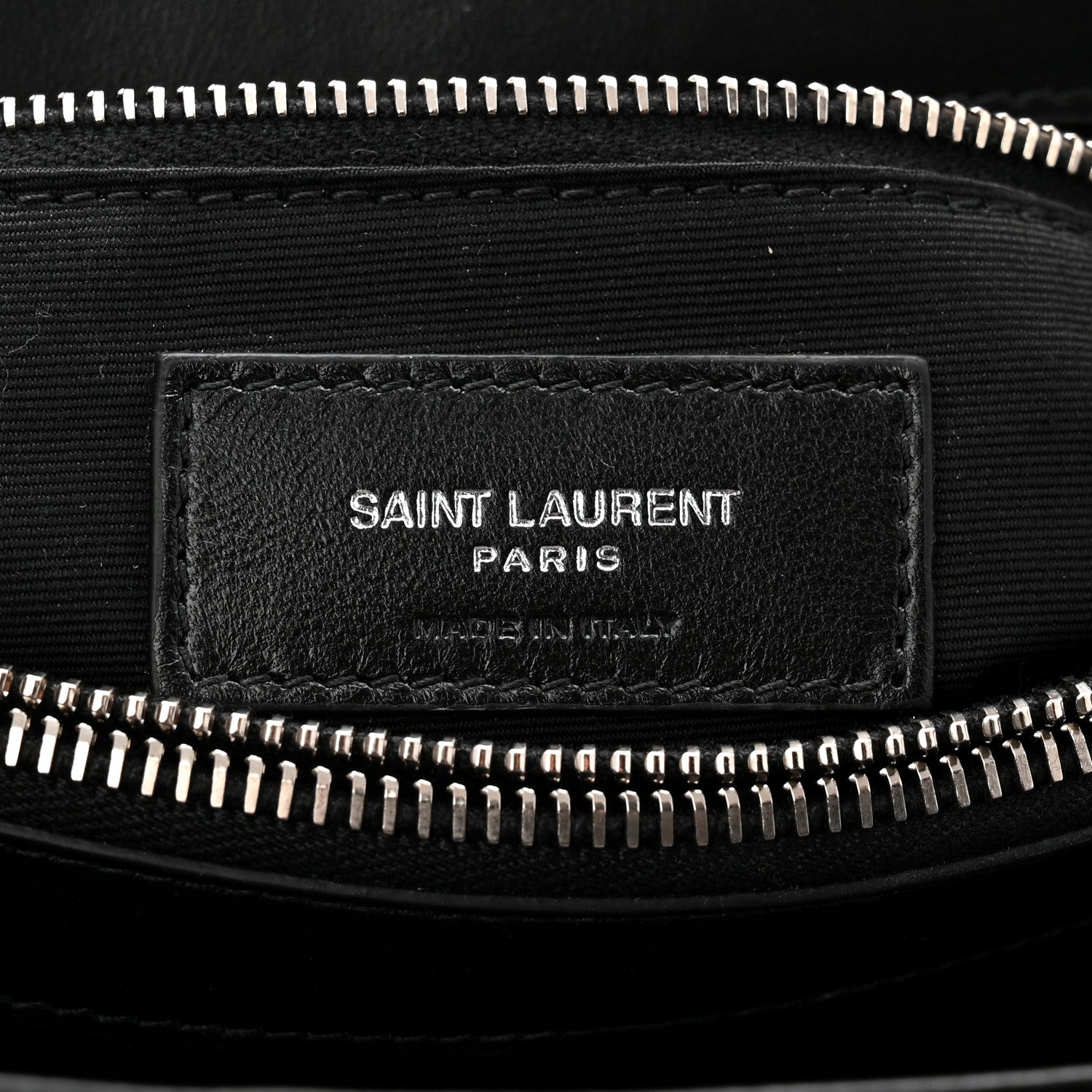 Saint Laurent Calfskin Y Quilted Monogram Large Loulou Chain Satchel Black 11 of 19