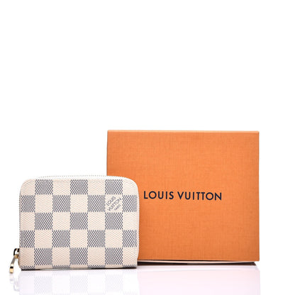 Louis Vuitton Damier Azur Zippy Coin Purse 8 of 8