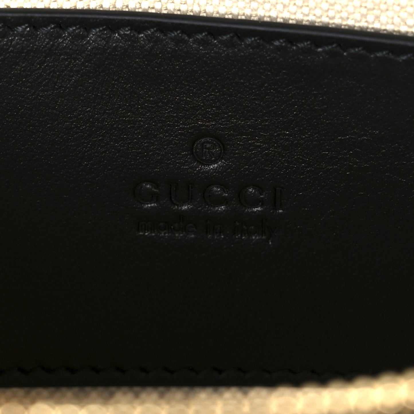 Calfskin GG Matelasse Mini Top Handle Bag Black