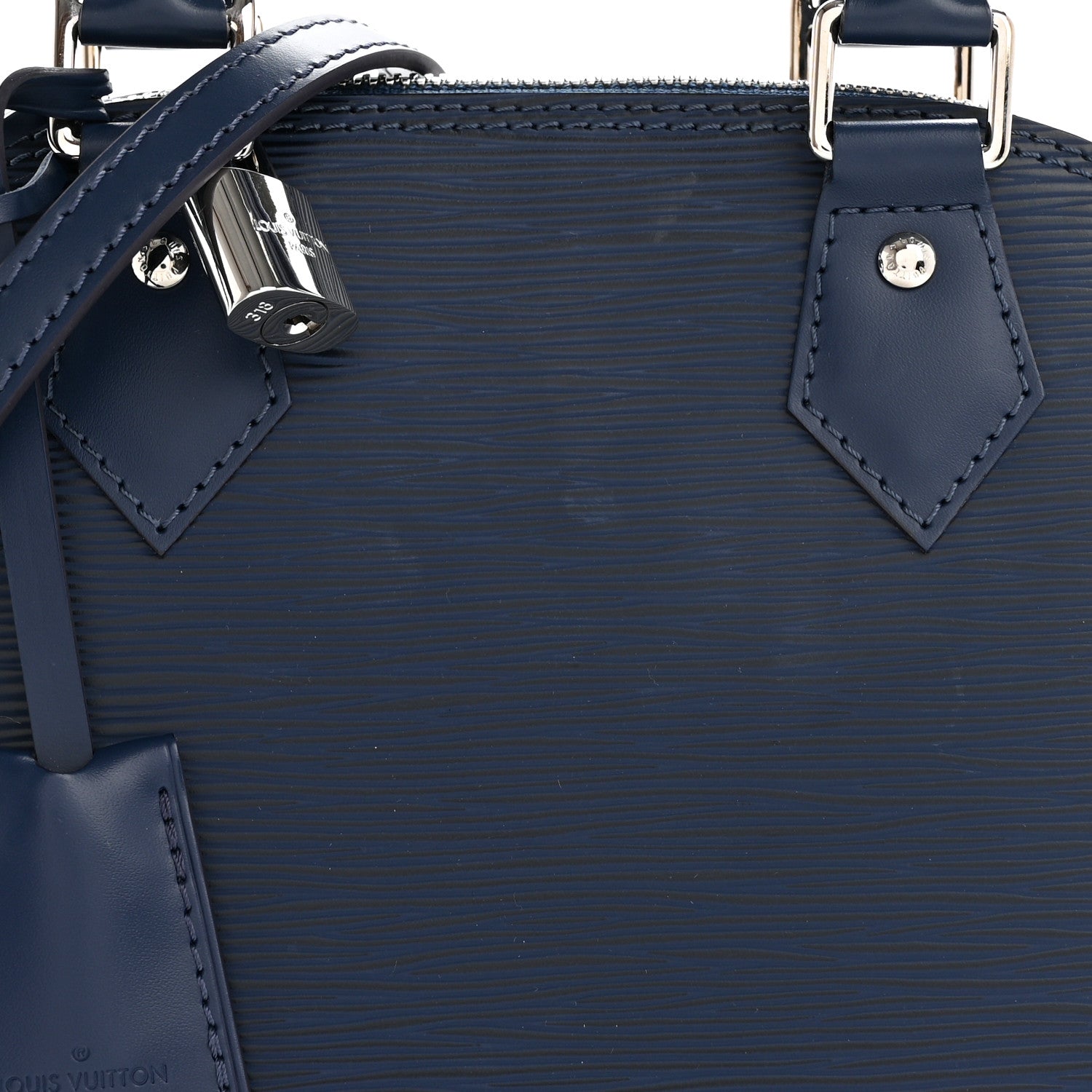 Louis Vuitton Epi Alma BB Indigo 7 of 11