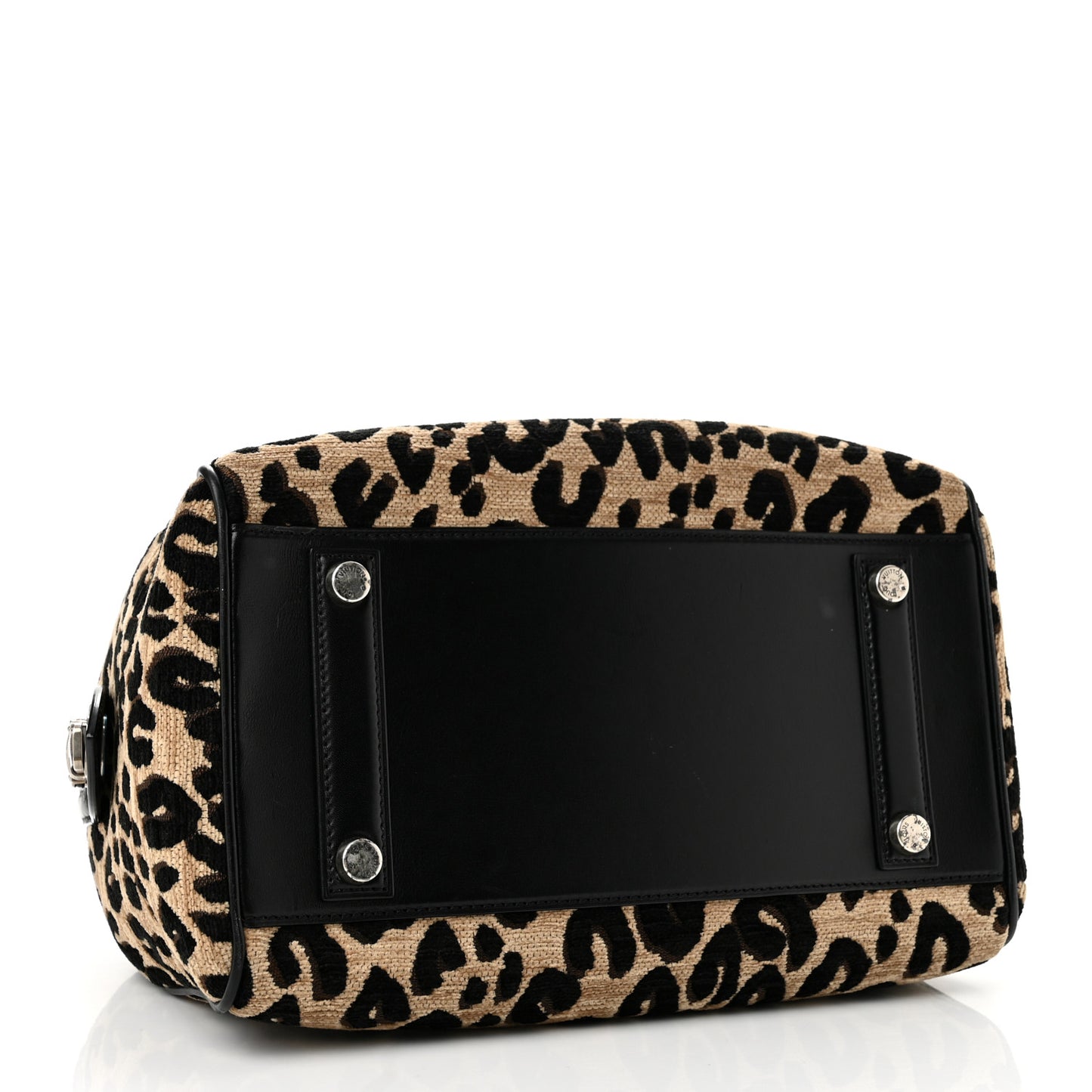 Jacquard Velvet Leopard Print Stephen Sprouse Speedy