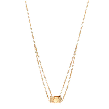 Chanel 18K Yellow Gold Coco Crush Pendant Necklace 1 of 4
