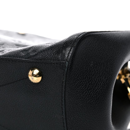 Louis Vuitton Empreinte Montaigne MM Black 12 of 13