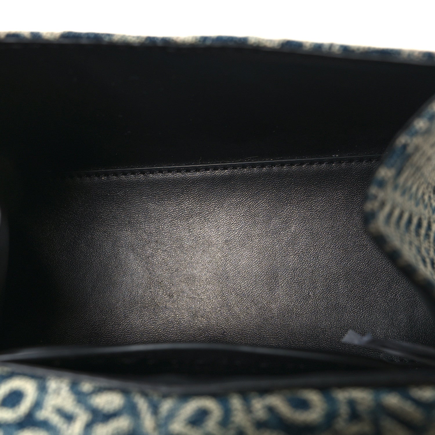 Marc Jacobs Denim Monogram The St Marc Mini Top Handle Bag Blue 5 of 10