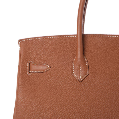 Hermes Togo Birkin 35 Gold 26 of 28
