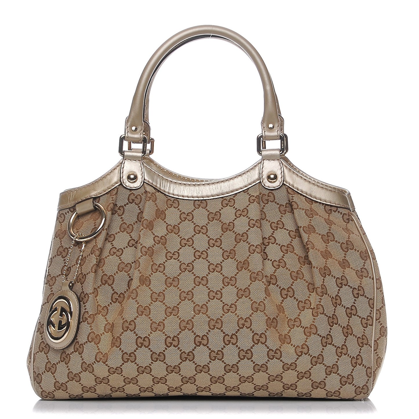 Monogram Medium Sukey Tote Champagne