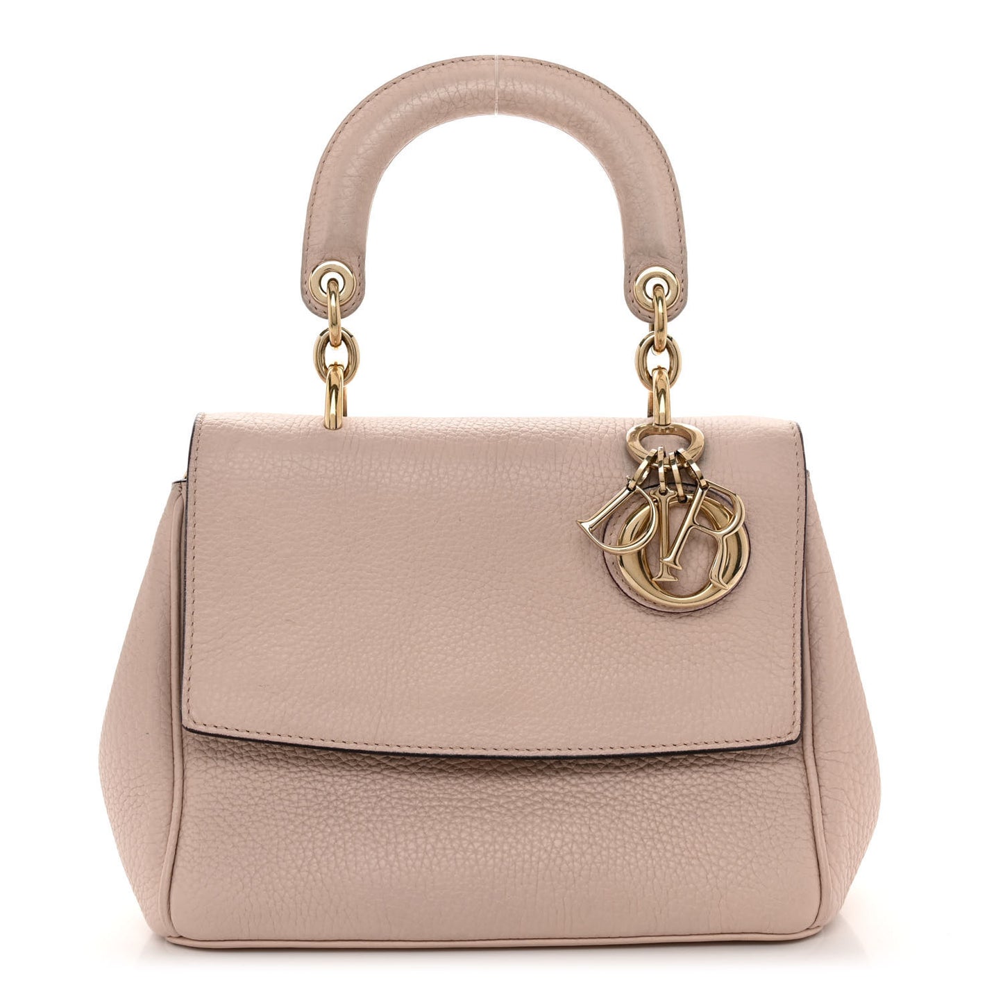 Bullcalf Mini Be Dior Flap Rose Poudre