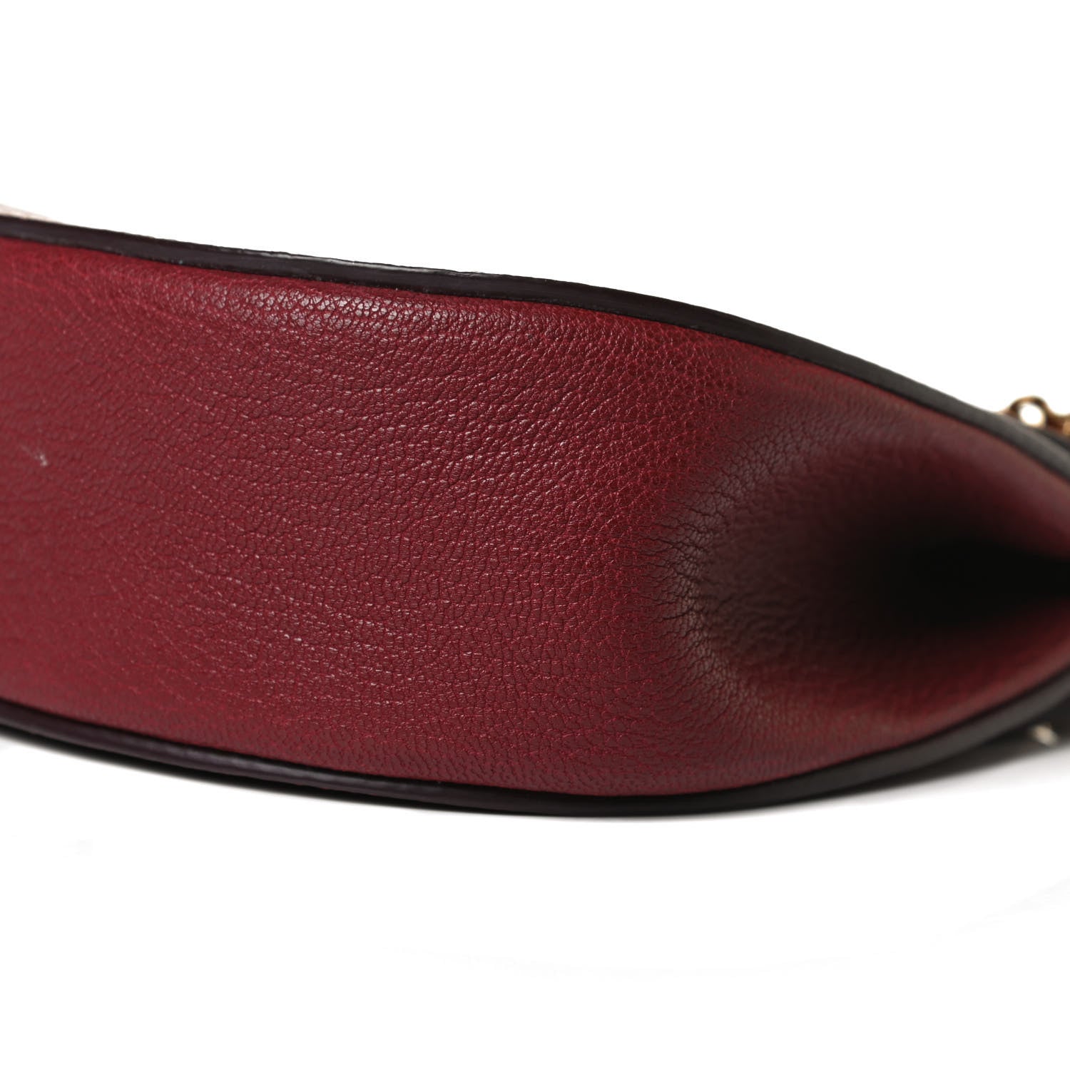 Chloe Grained Lambskin Mini Drew Shoulder Bag Sienna Red 9 of 13