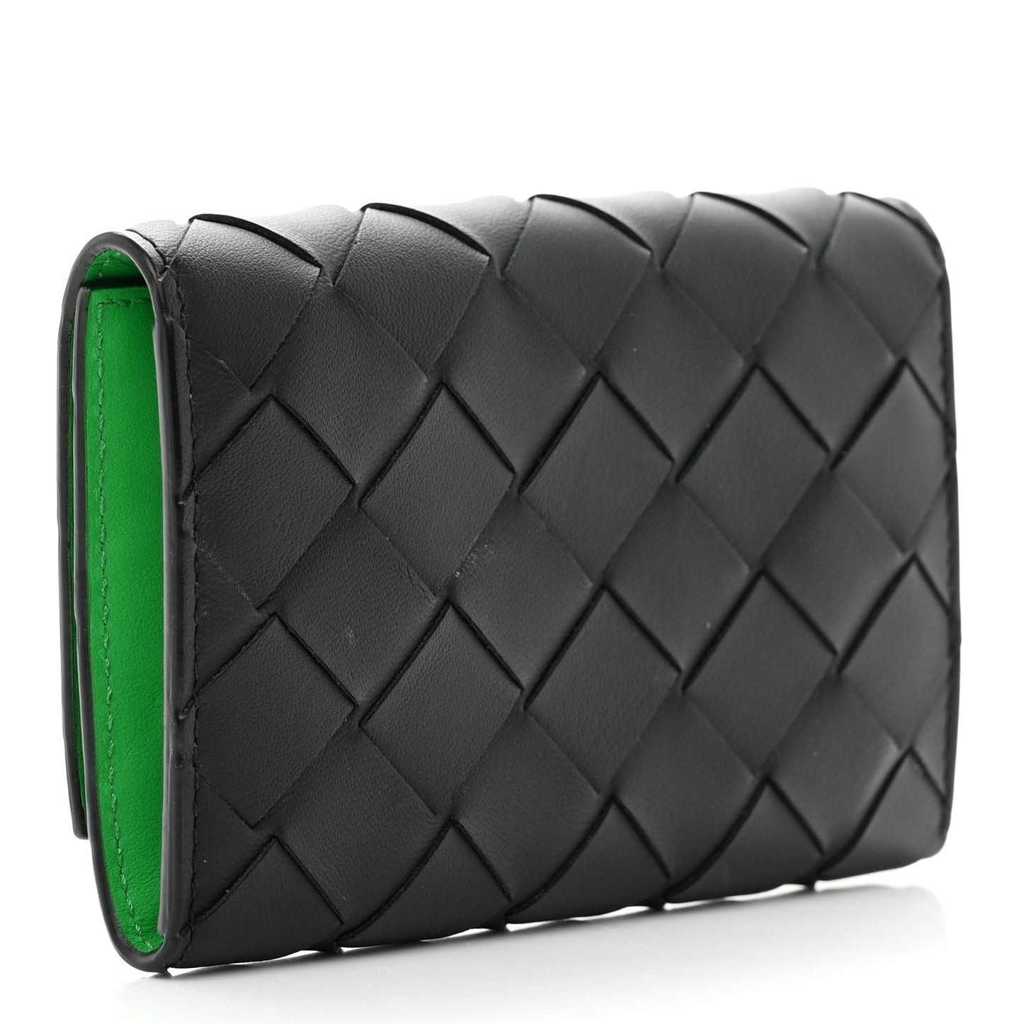 Nappa Intrecciato 6 Key Case Black