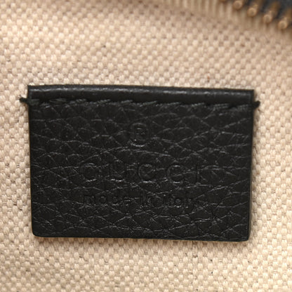 Gucci Grained Calfskin Small Logo Belt Bag Black 6 of 14