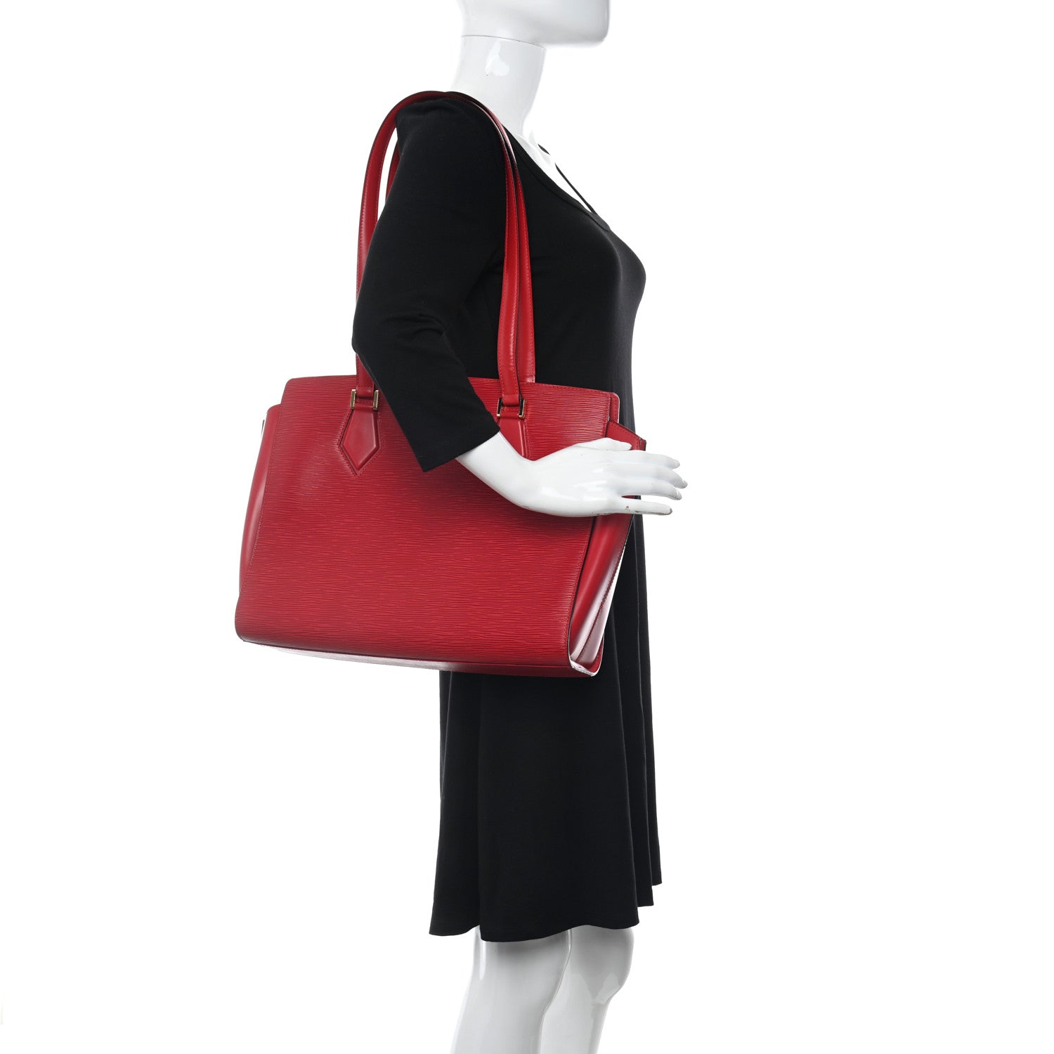 Louis Vuitton Epi Dupleix Red 2 of 9