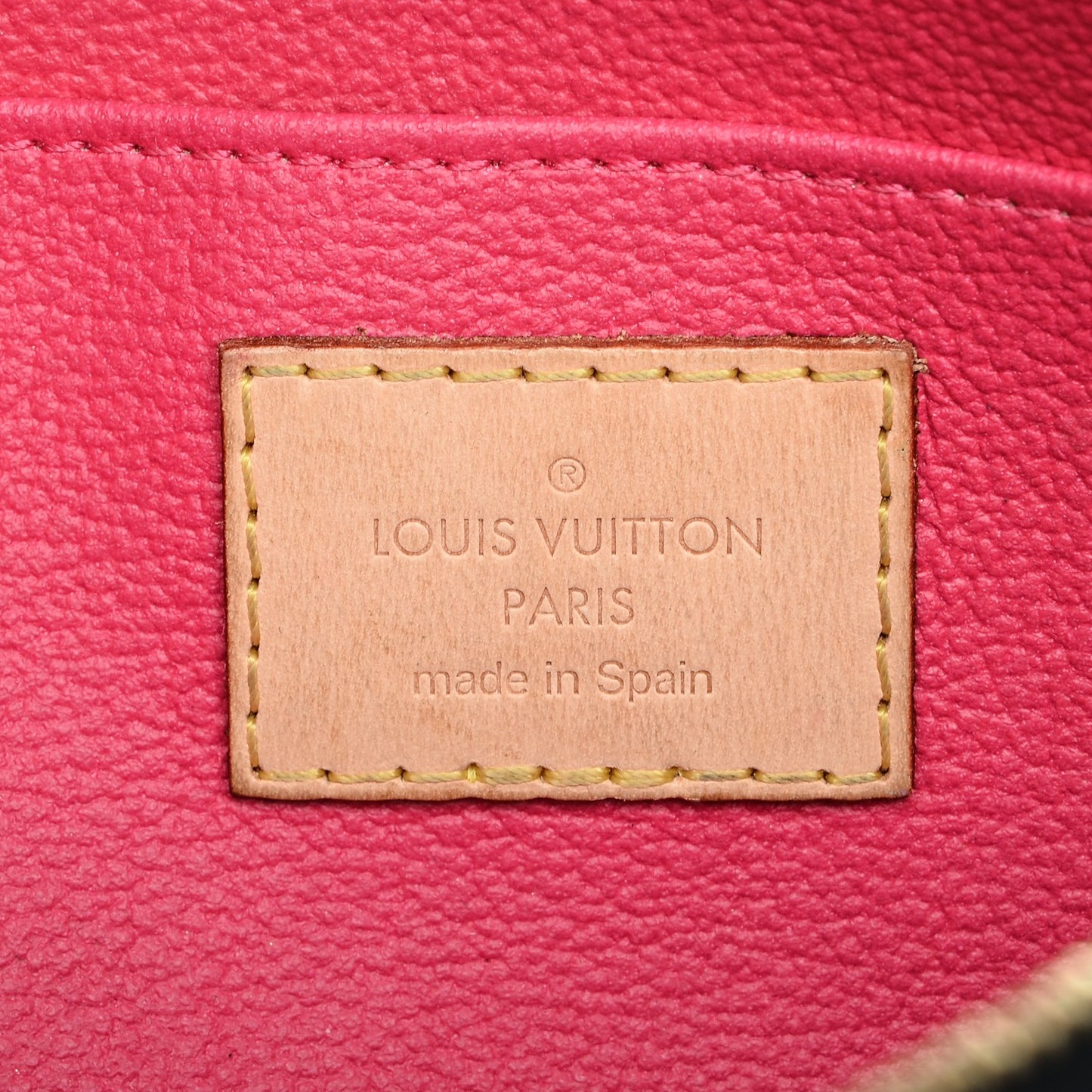 Monogram Multicolor Cosmetic Pouch Black Grenade