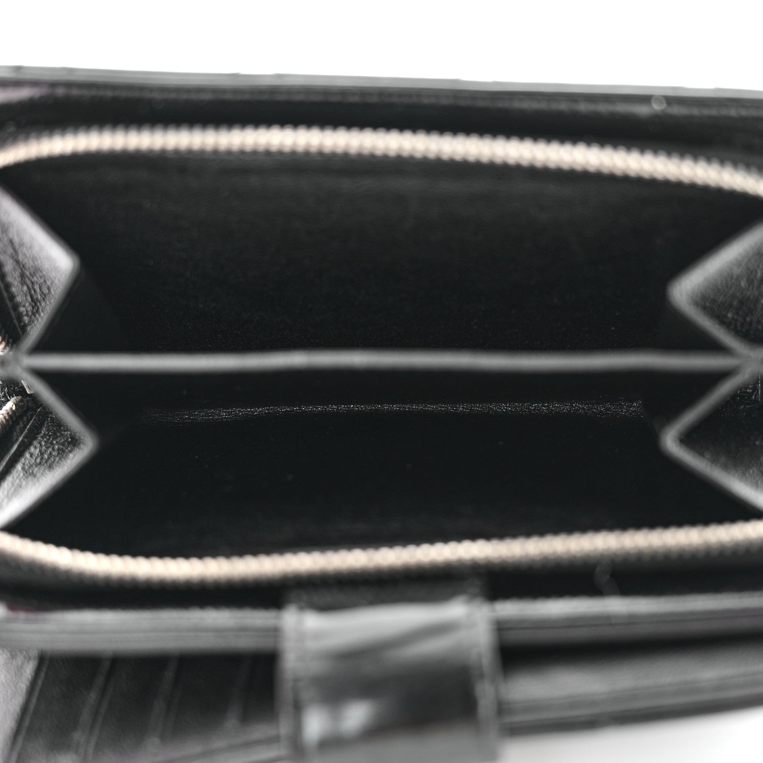 Chanel Patent CC French Wallet Black 6 of 10