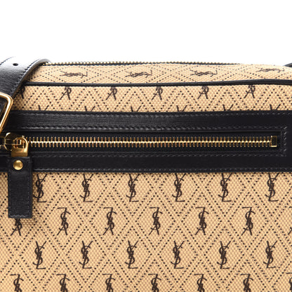Saint Laurent Canvas Monogram All Over Camera Bag Beige 9 of 9