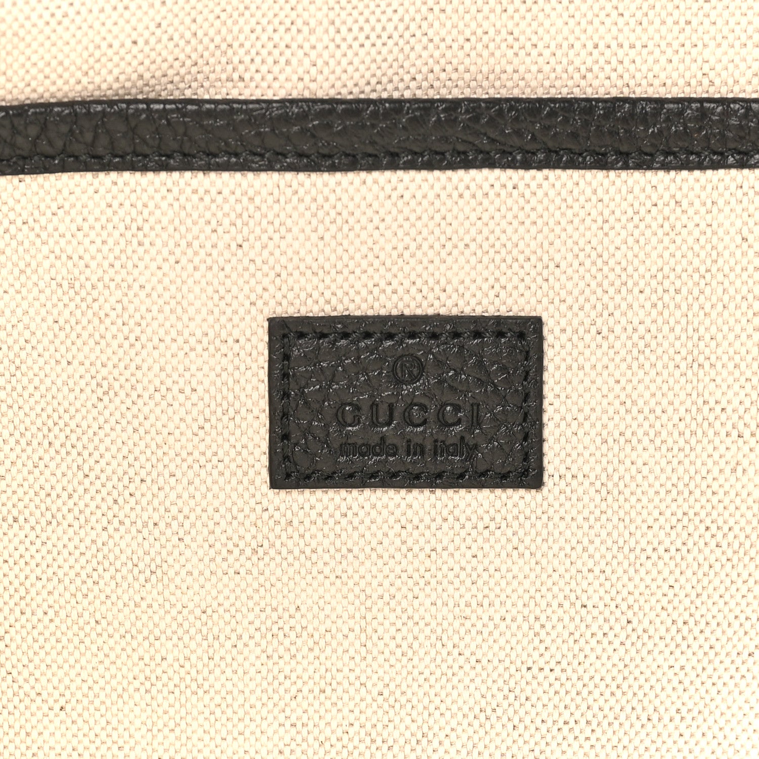 Gucci Piuma Calfskin Jumbo GG Embossed Document Case Black 6 of 7