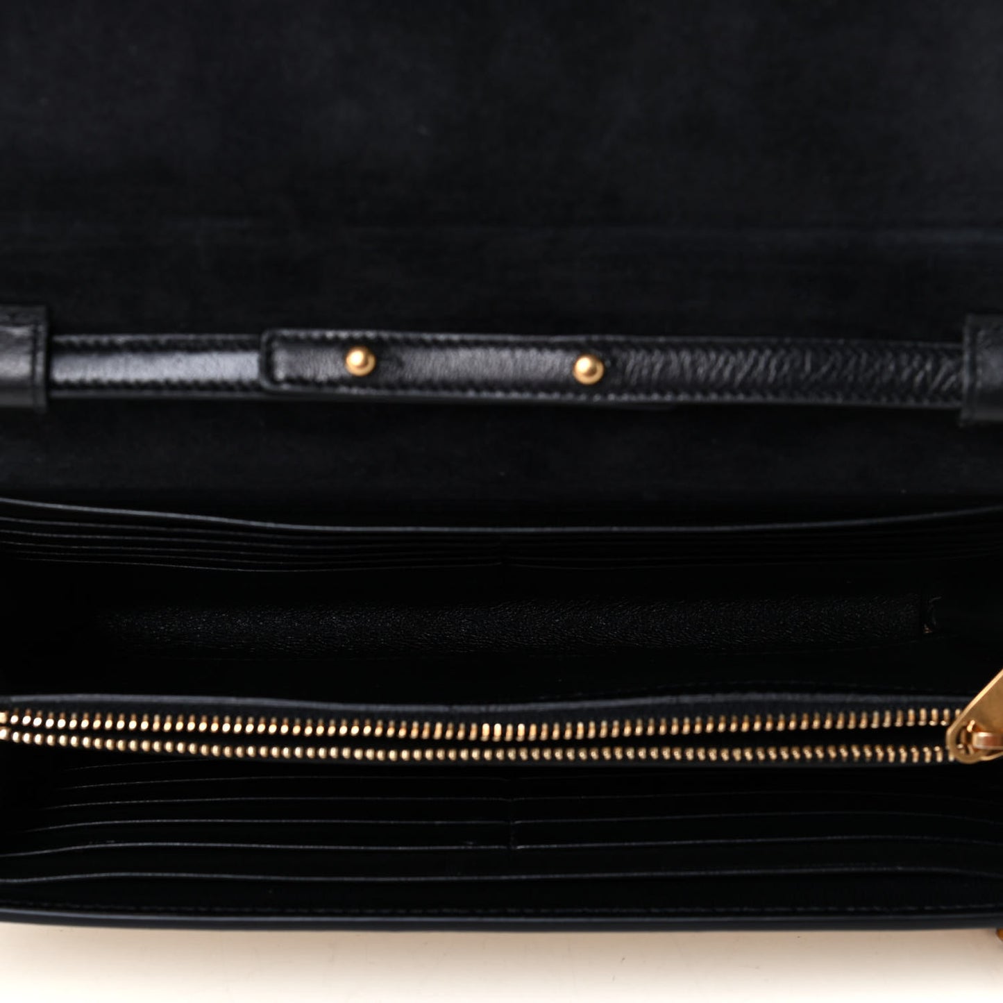 Metallic Calfskin Medium Classic Monogram Kate Satchel Gold