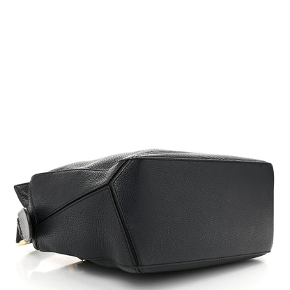Loewe Calfskin Small Puzzle Bag Midnight Blue Black 4 of 9