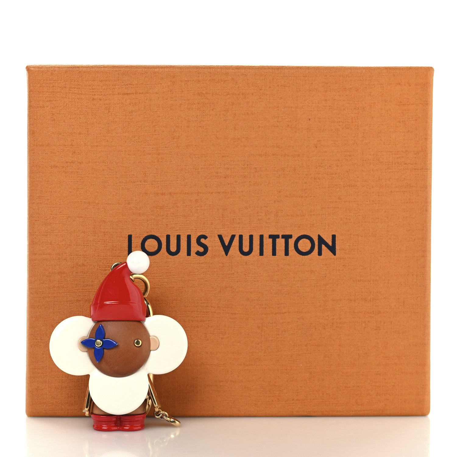 Louis Vuitton Resin Wood Vivienne Christmas Bag Charm 5 of 5