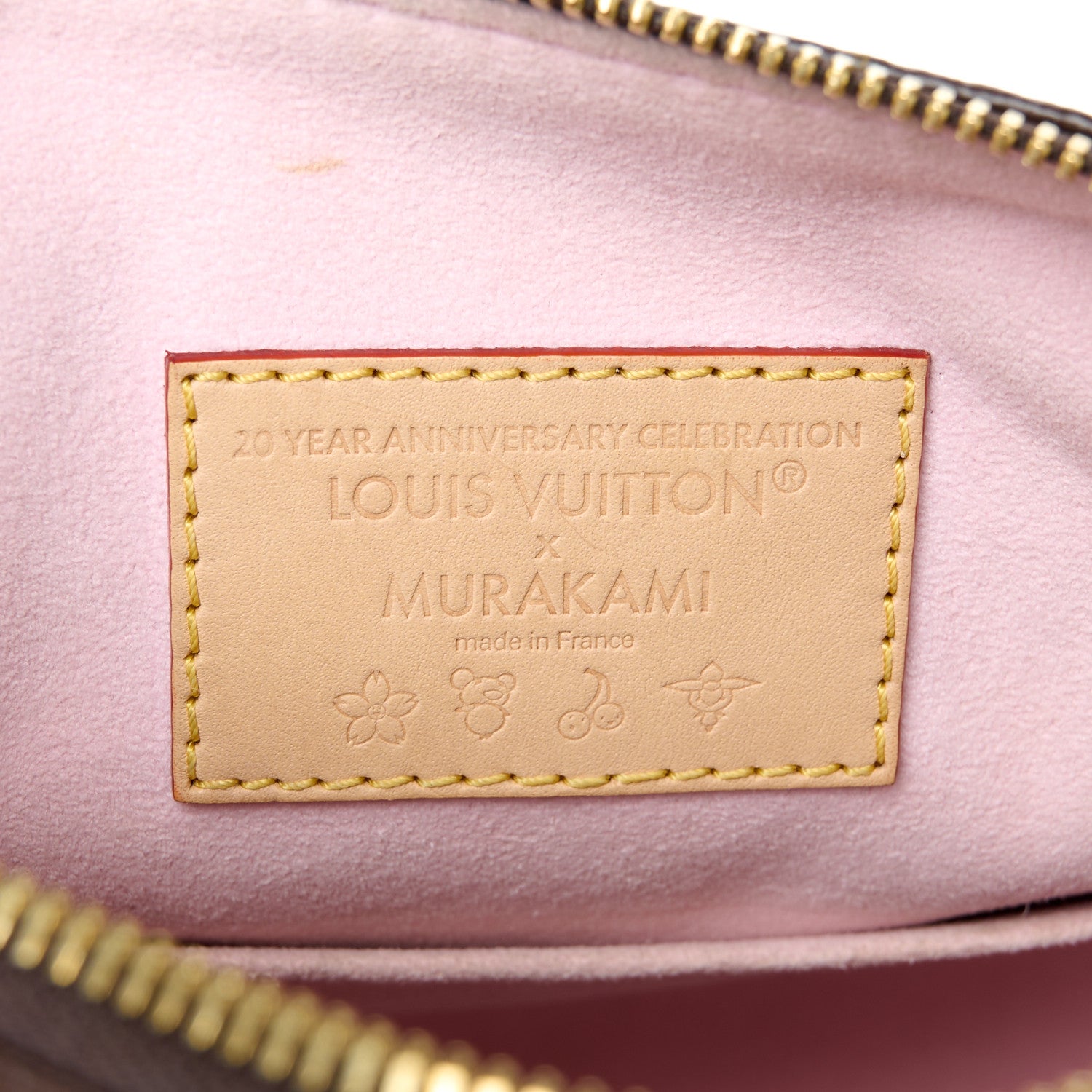 Louis Vuitton LV X TM Monogram Cherry Blossom Speedy Bandouliere 25 Sakura Brown 6 of 12