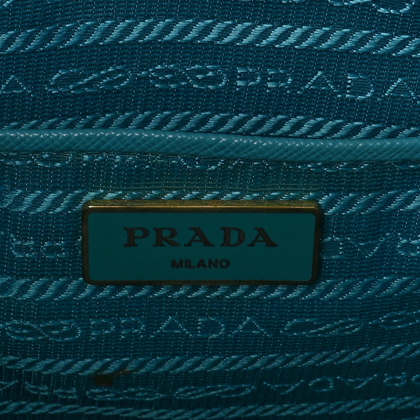 Saffiano Lux Parabole Tote Turchese