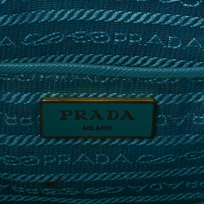 Prada Saffiano Lux Parabole Tote Turchese 6 of 13