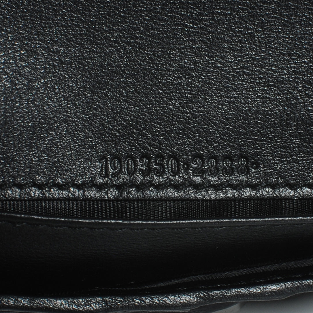 Gucci Crystal Monogram Hysteria Continental Wallet Light Cherry Black 8 of 8