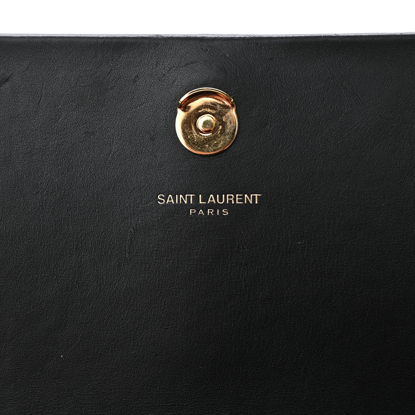 Smooth Calfskin Medium Classic Monogram Kate Tassel Satchel Black