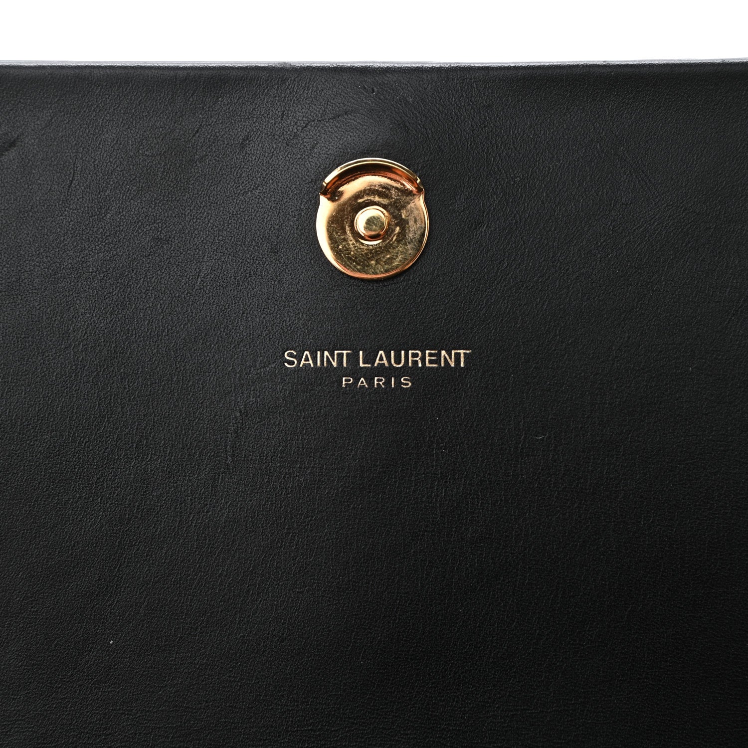 Saint Laurent Smooth Calfskin Medium Classic Monogram Kate Tassel Satchel Black 6 of 14