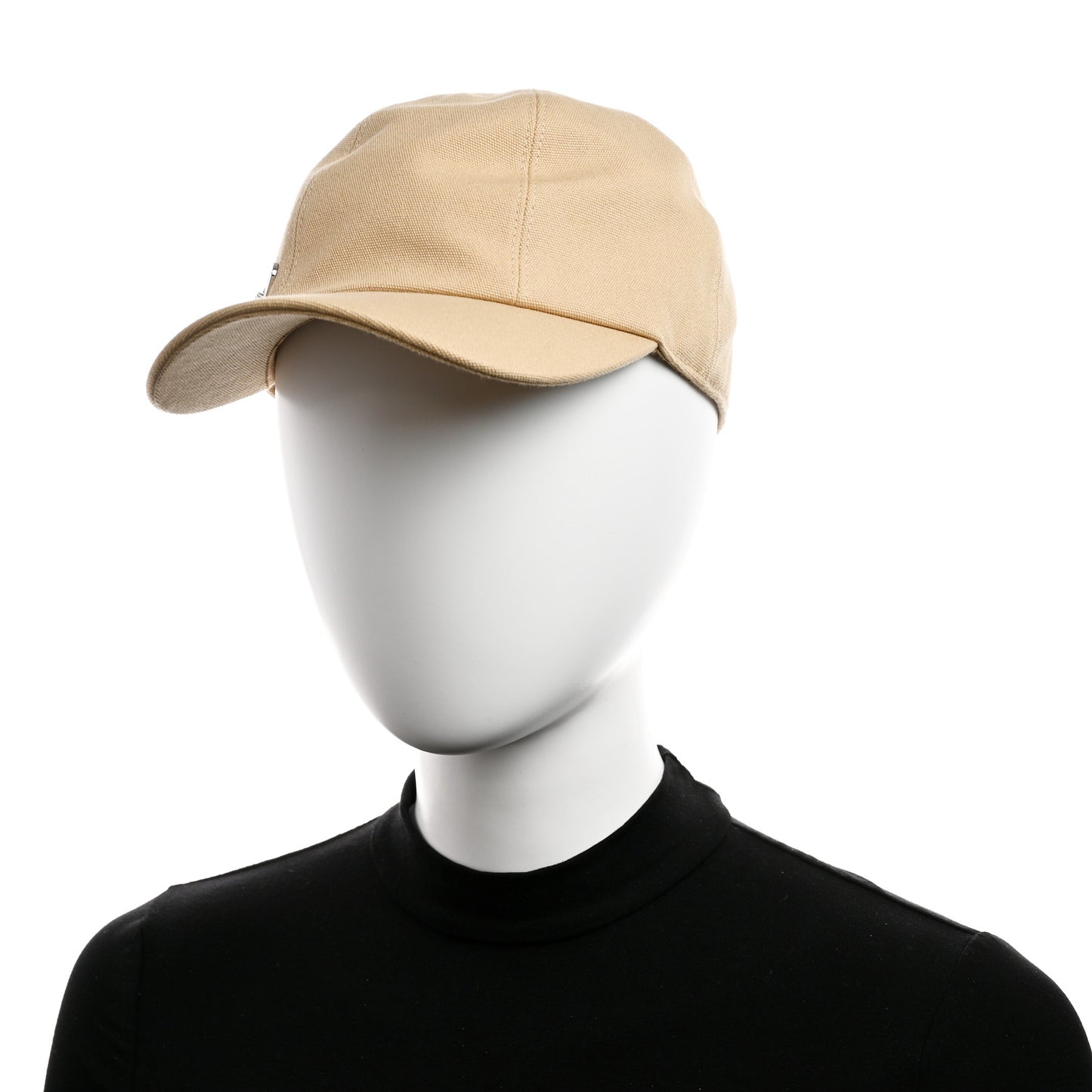 Cotton Canvas Serena Seashell Cap 57 Beige Albatre