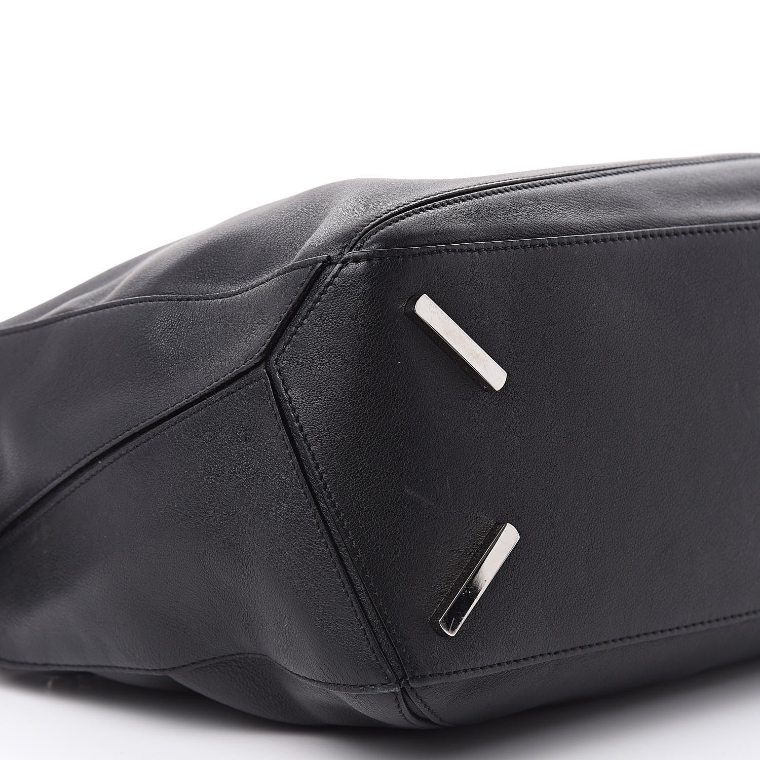 Loewe Calfskin Medium Puzzle Bag Black 8 of 14