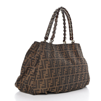 Fendi Zucca Mia Tote Tobacco 3 of 10