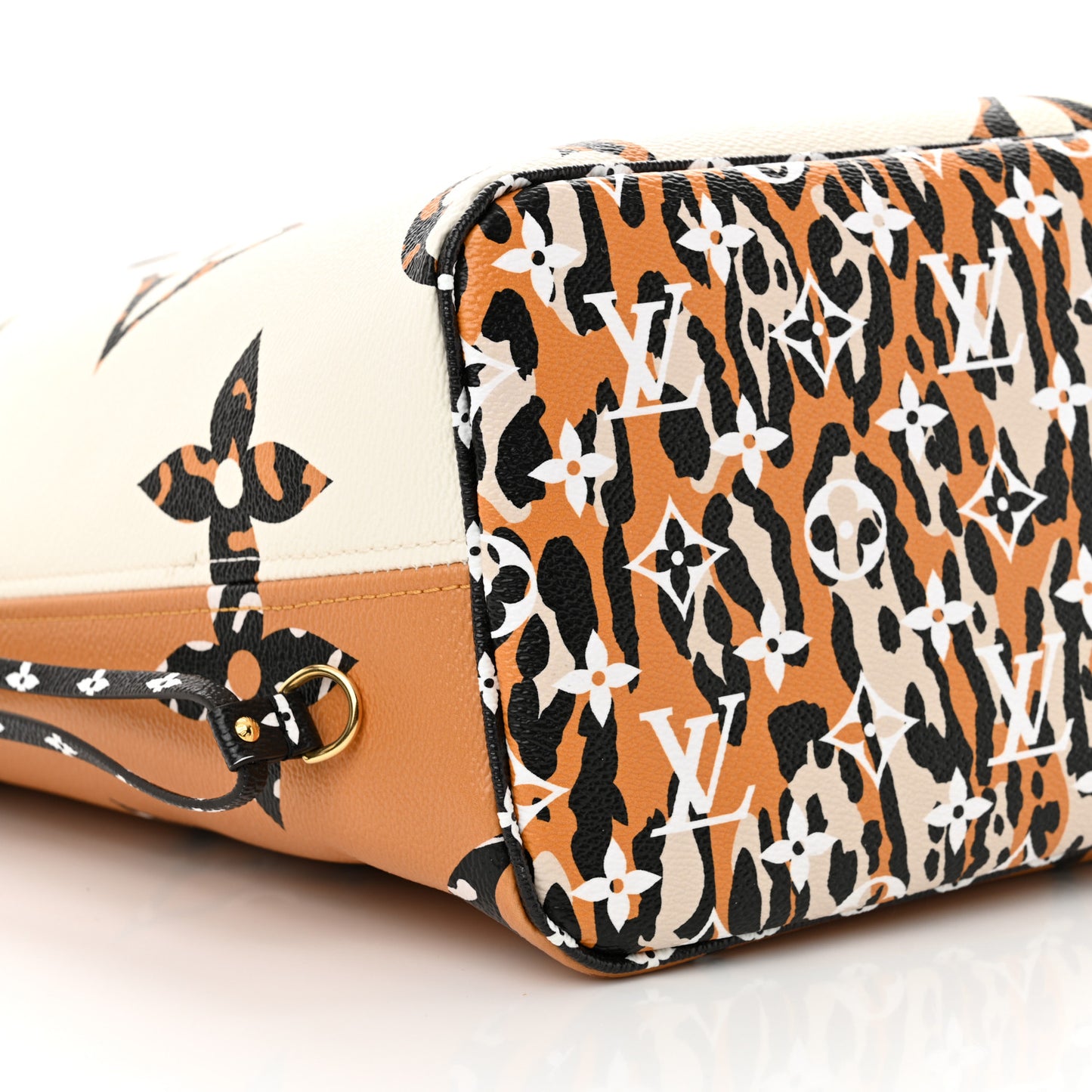 Monogram Giant Jungle Neverfull MM Ivory