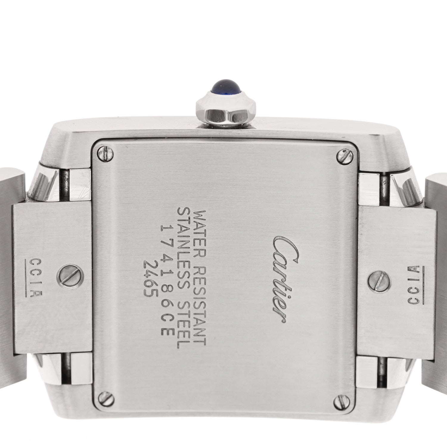 Cartier Stainless Steel 25mm Tank Francaise Quartz Watch 4 of 4