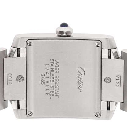 Cartier Stainless Steel 25mm Tank Francaise Quartz Watch 4 of 4