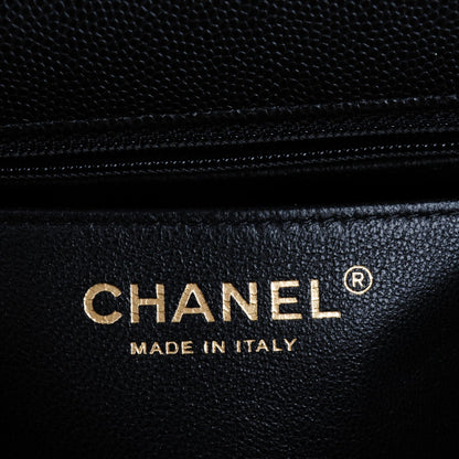 Chanel Caviar Quilted Mini Square Flap Black 8 of 8