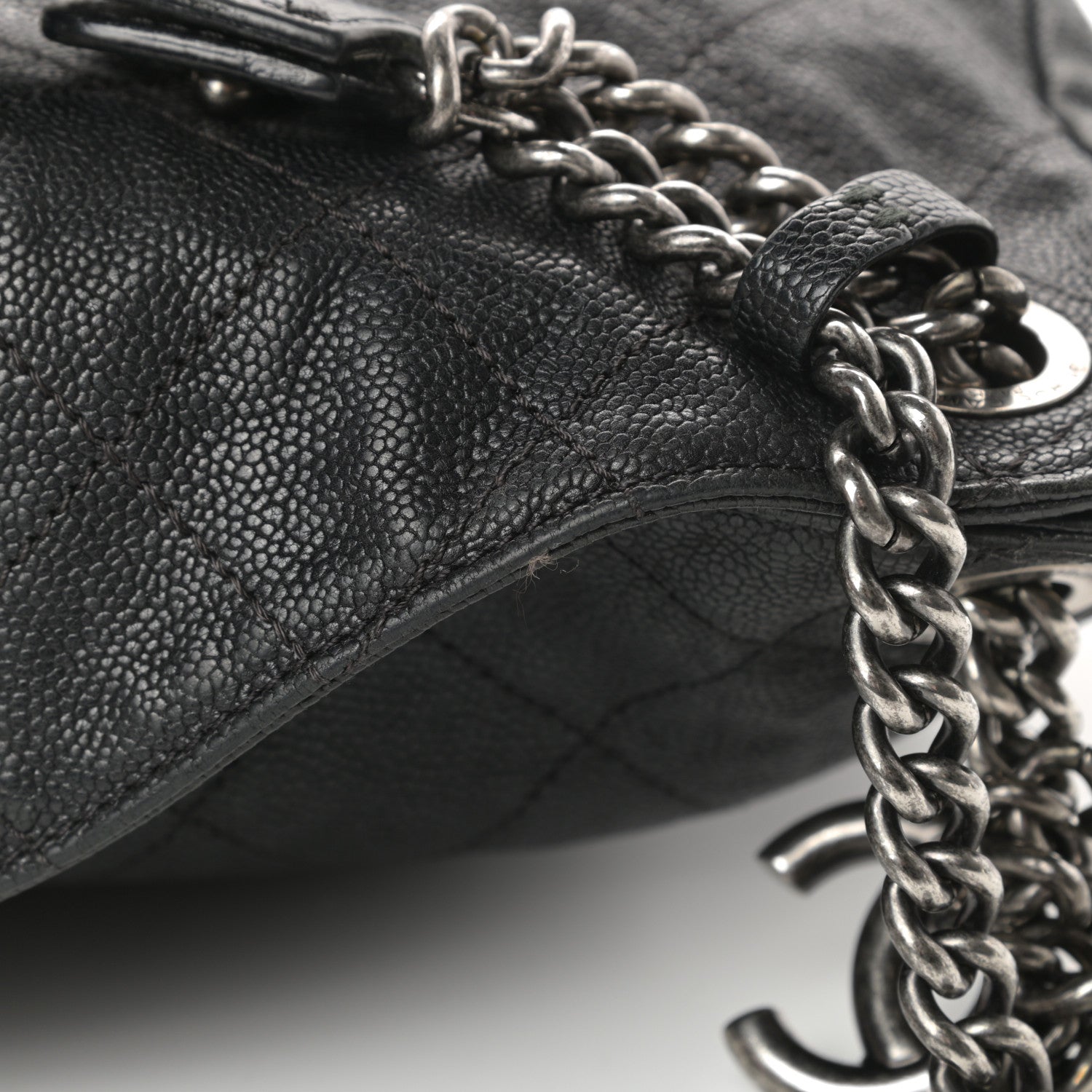 Chanel Caviar Quilted Simply CC Hobo Black 13 of 14