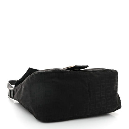 Fendi Zucchino Mama Baguette Black 4 of 10