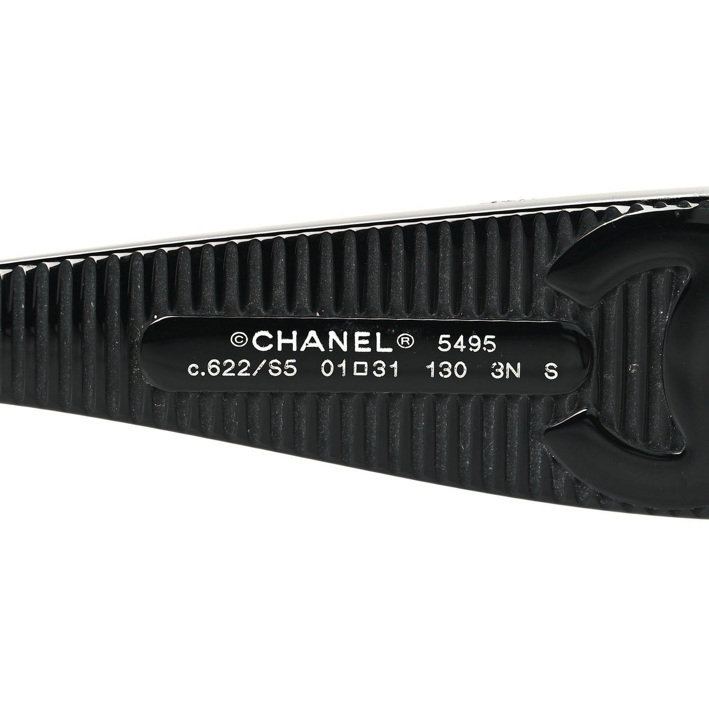 Acetate Shield Sunglasses 5495 Black