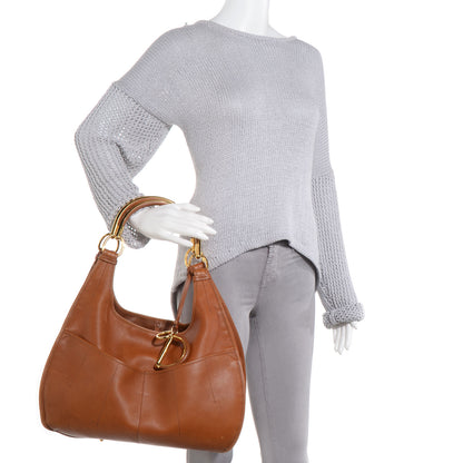 Christian Dior Calfskin 61 Medium Tote Brandy 2 of 7
