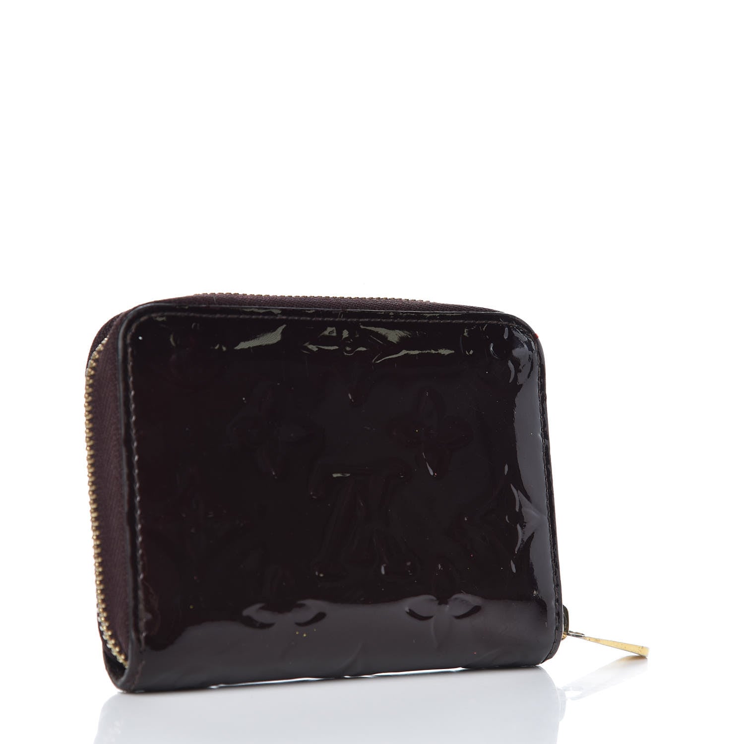 Louis Vuitton Vernis Zippy Coin Purse Wallet Amarante 3 of 8
