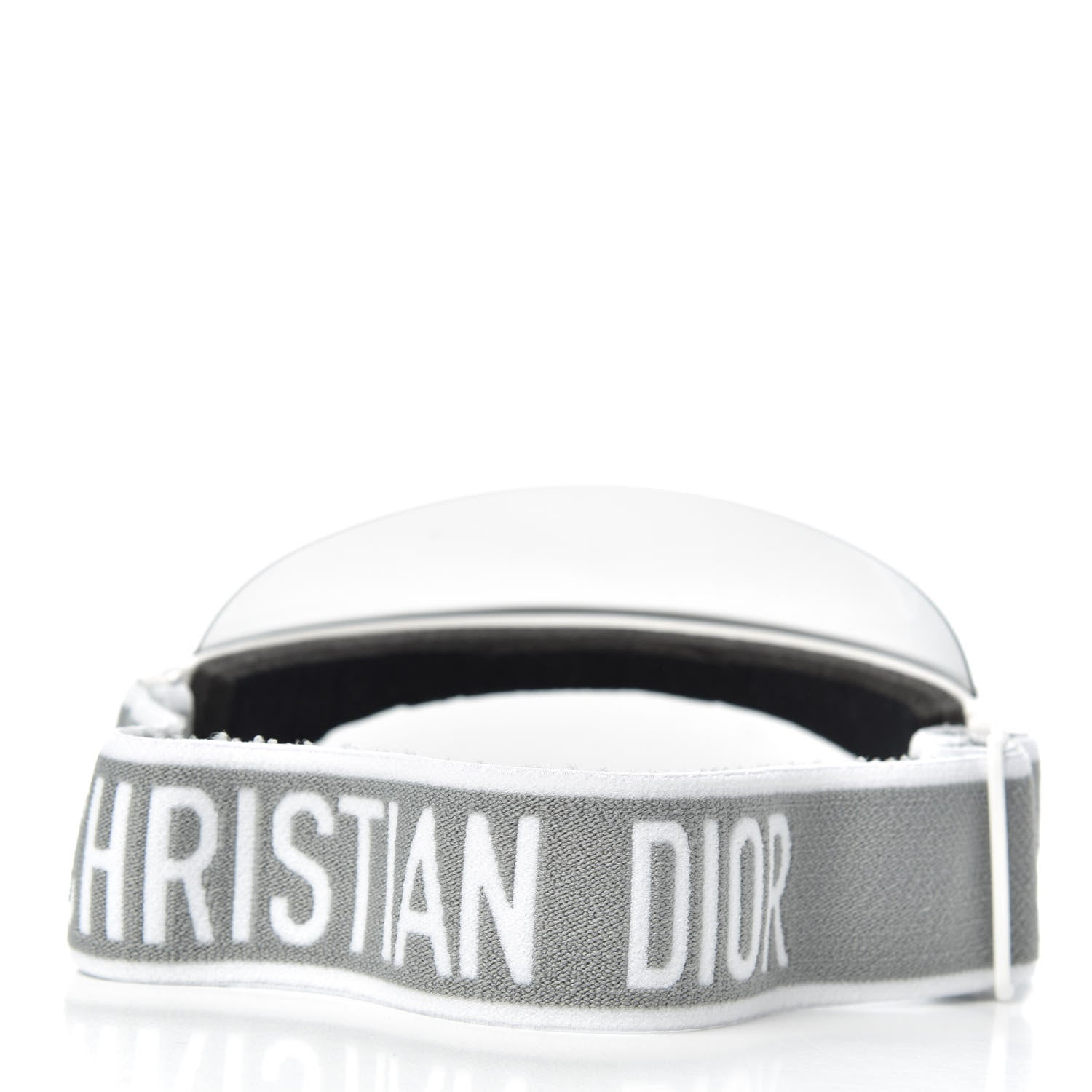 Christian Dior Mirrored DiorClub1 Sun Visor Grey 4 of 7